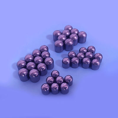 Spherical Tungsten Carbide Buttons with Stable Chemical Properties, Customized Size, and High Wear Resistance for Drilling Tools