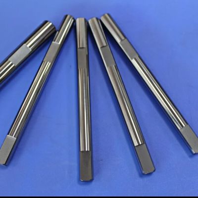 Precision Groove Accuracy ±0.003mm Non-magnetic Tungsten Carbide Drive Shaft for Semiconductor and Medical Equipment