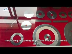 ابزار برش فوق العاده تیز دستگاه برش کاربید وولفستم با شکل منحصر به فرد